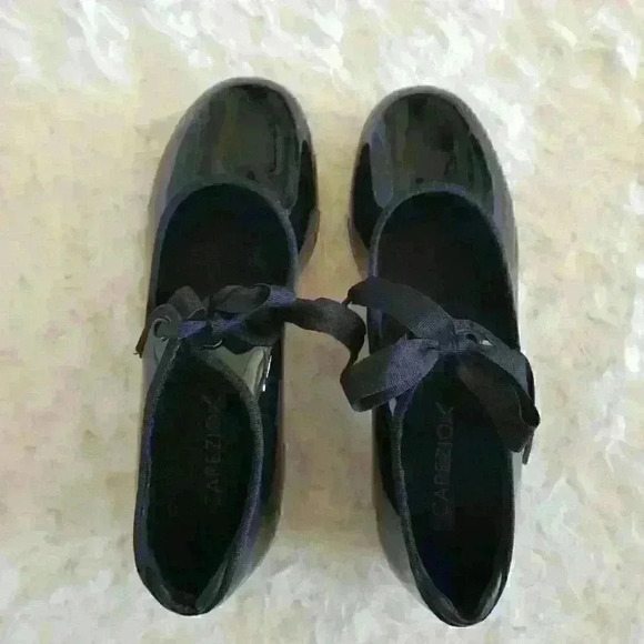 Capezio Kids Girls Jr Tyette Tap Shoe - Picture 5 of 7